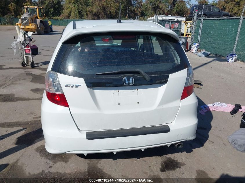 2012 Honda Fit Sport VIN: JHMGE8H50CC019941 Lot: 40710244