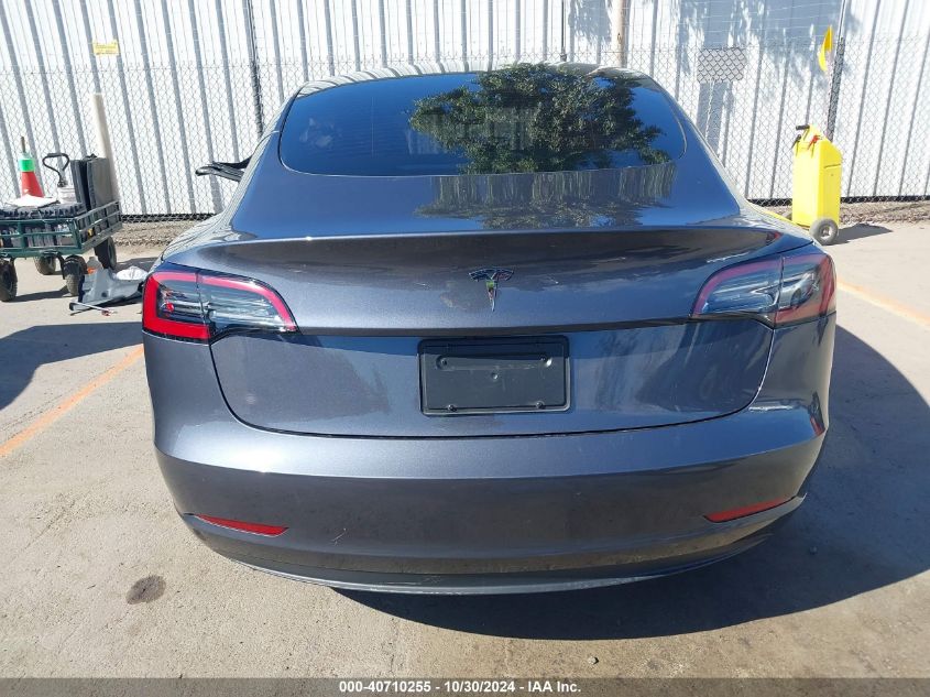 2023 Tesla Model 3 Rear-Wheel Drive VIN: 5YJ3E1EAXPF700657 Lot: 40710255