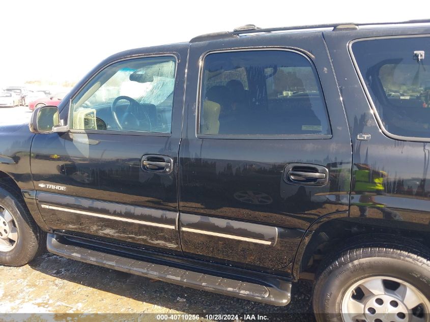 2001 Chevrolet Tahoe Lt VIN: 1GNEK13T81R183972 Lot: 40710256