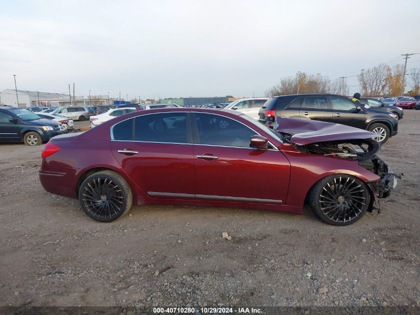 2009 Hyundai Genesis 4.6 VIN: KMHGC46F29U042275 Lot: 40710280