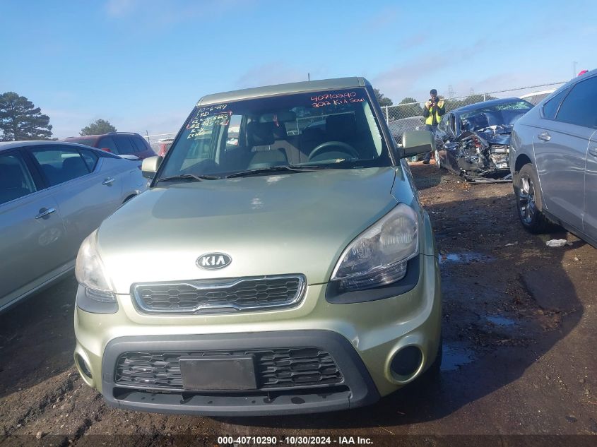 2012 Kia Soul VIN: KNDJT2A54C7458623 Lot: 40710290