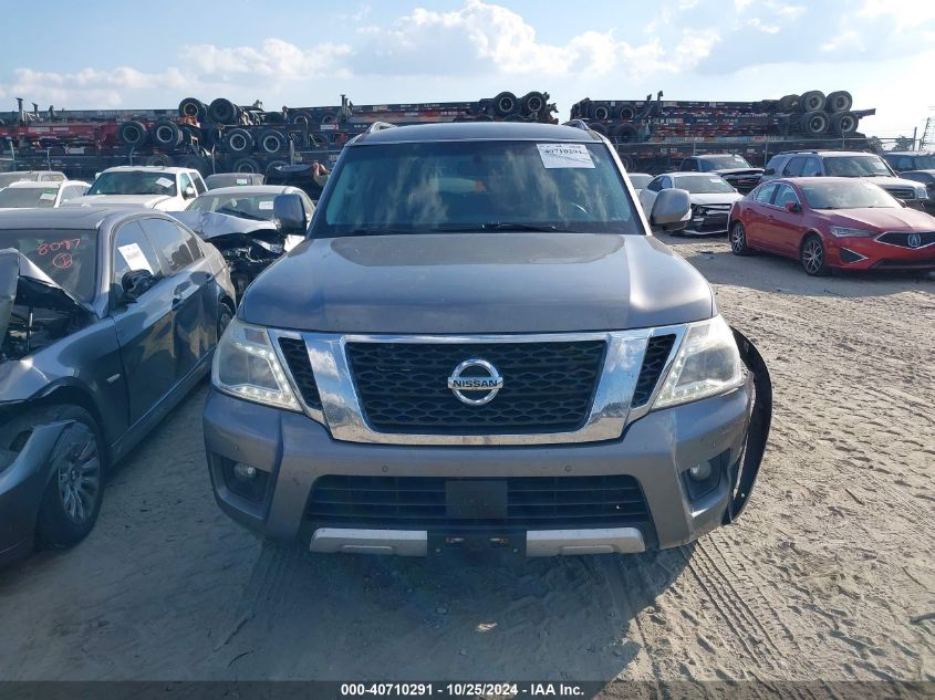 2017 Nissan Armada Sv VIN: JN8AY2NC3H9502783 Lot: 40710291