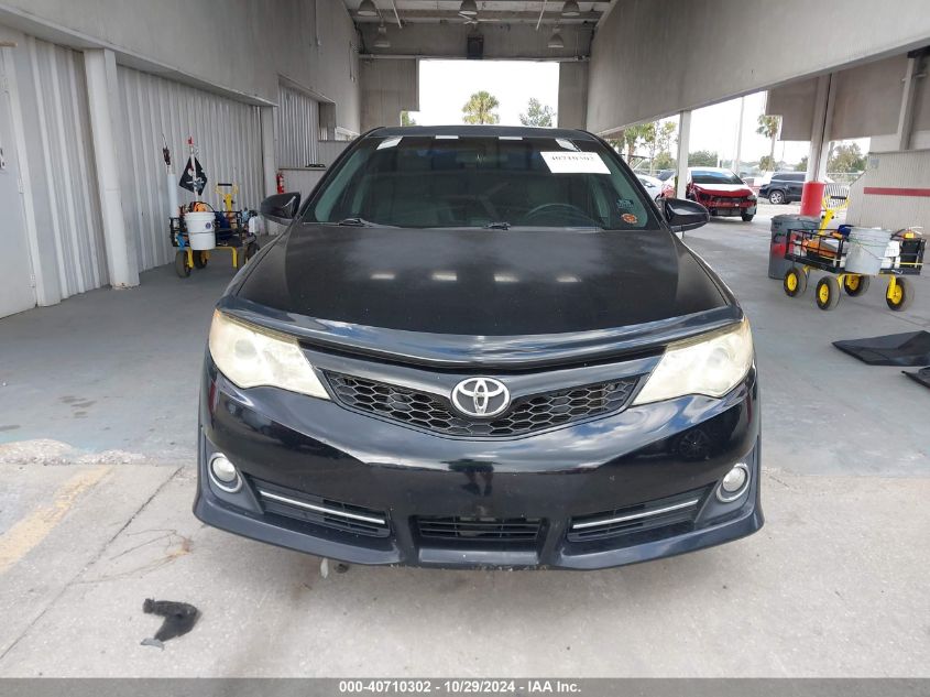 2012 Toyota Camry Se VIN: 4T1BF1FK7CU538080 Lot: 40710302