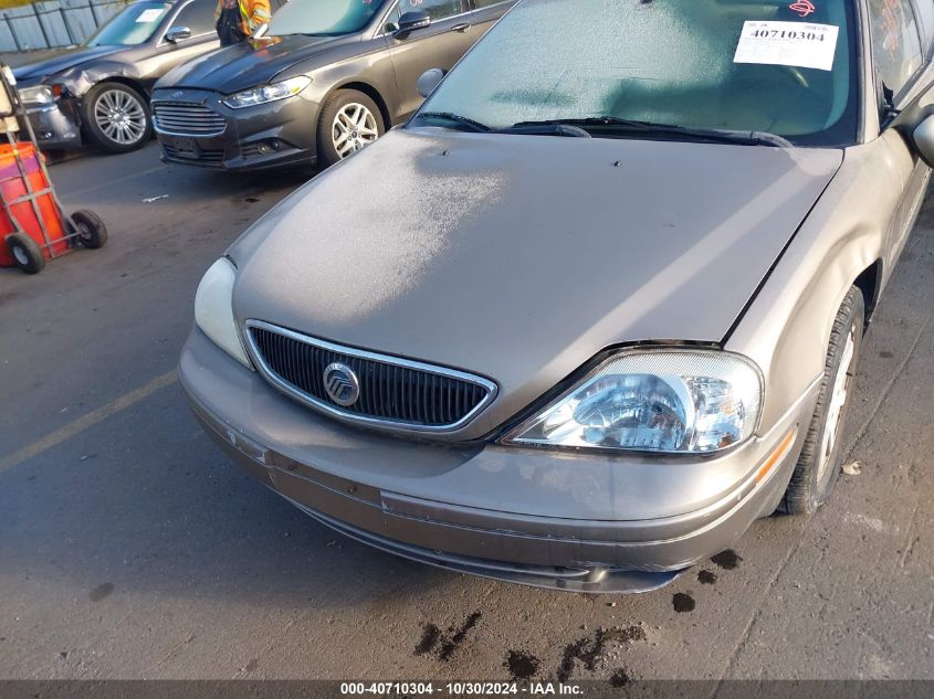 2002 Mercury Sable Gs VIN: 1MEFM50U72G640391 Lot: 40710304