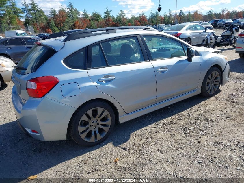 VIN JF1GPAS67DH825502 2013 Subaru Impreza, 2.0I Spo... no.4