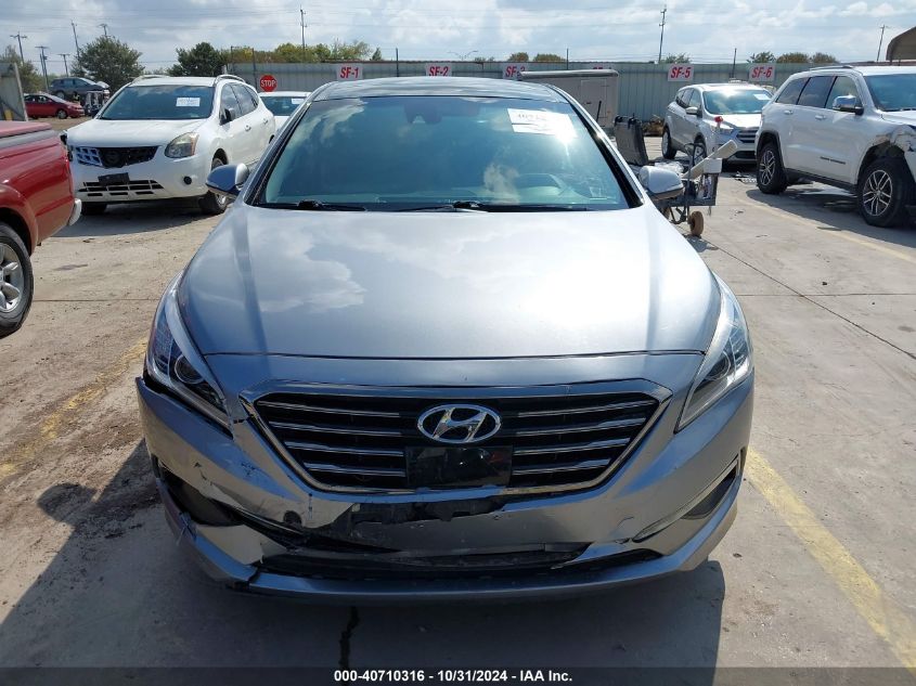 2015 Hyundai Sonata Limited VIN: 5NPE34AF7FH070811 Lot: 40710316