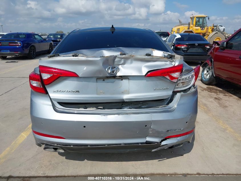 2015 Hyundai Sonata Limited VIN: 5NPE34AF7FH070811 Lot: 40710316