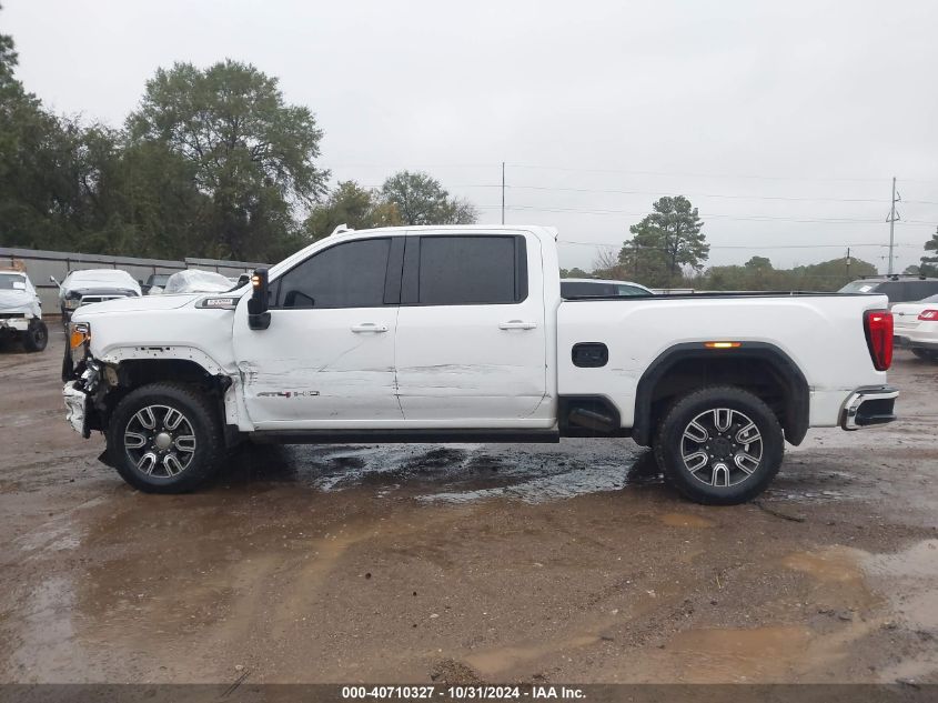 2022 GMC Sierra 2500Hd 4Wd Standard Bed At4 VIN: 1GT49PEY8NF134709 Lot: 40710327