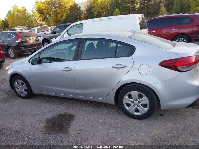 2017 Kia Forte Lx VIN: 3KPFK4A70HE073699 Lot: 40710343