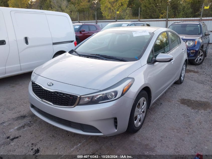 2017 Kia Forte Lx VIN: 3KPFK4A70HE073699 Lot: 40710343