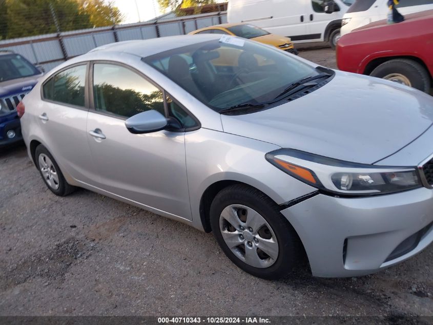 2017 Kia Forte Lx VIN: 3KPFK4A70HE073699 Lot: 40710343