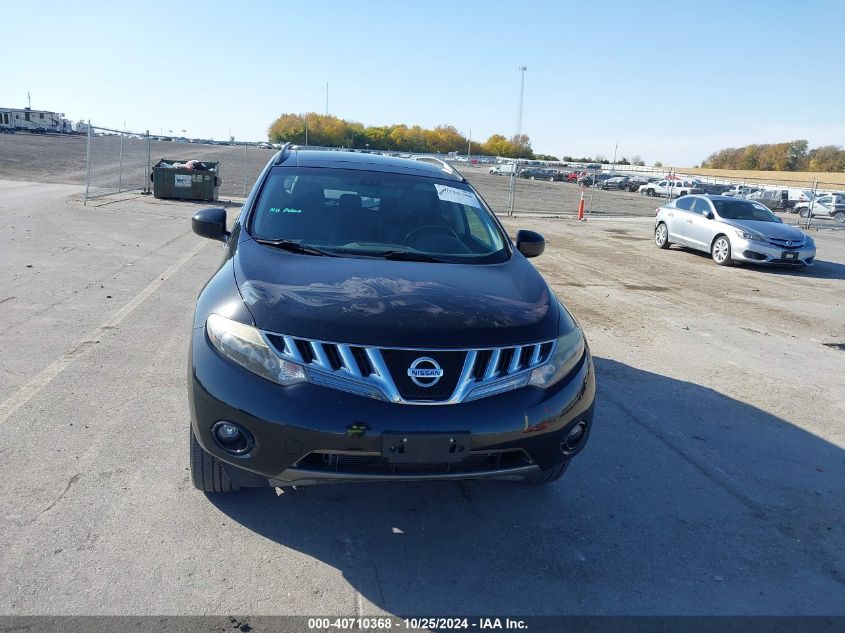 2009 Nissan Murano Le VIN: JN8AZ18W89W144922 Lot: 40710368