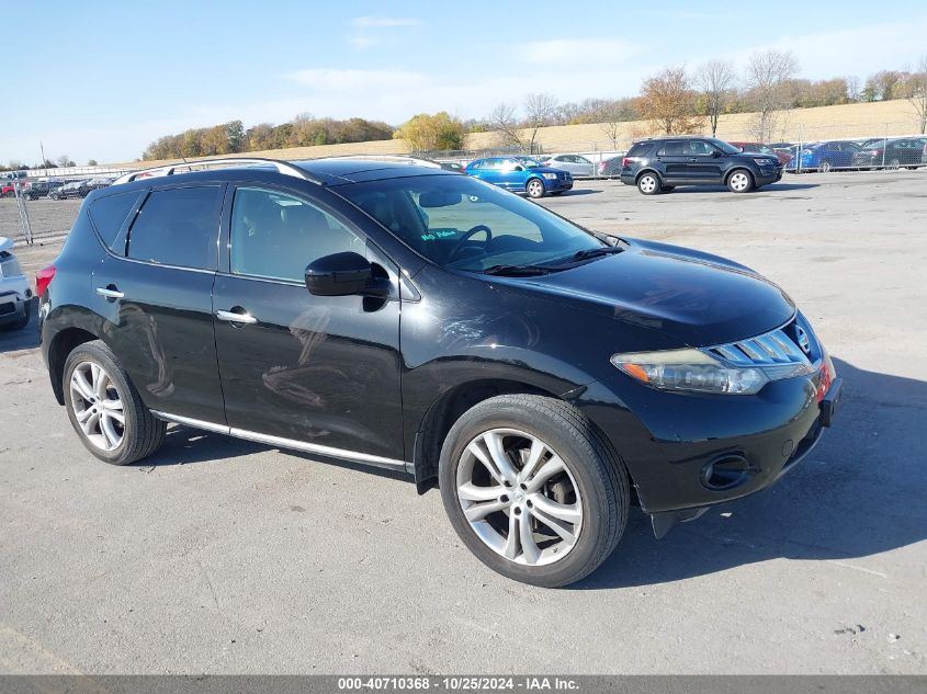 2009 Nissan Murano Le VIN: JN8AZ18W89W144922 Lot: 40710368