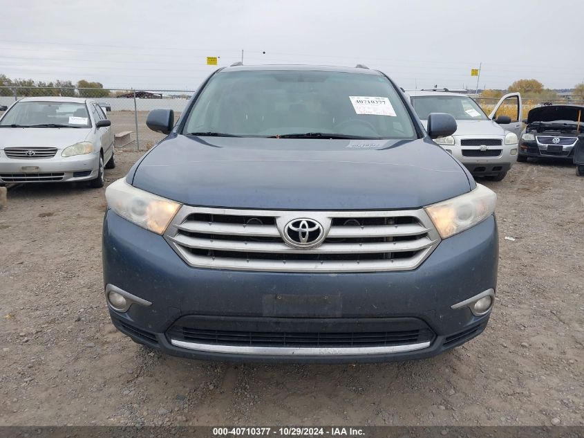 2011 Toyota Highlander Limited V6 VIN: 5TDDK3EH5BS092511 Lot: 40710377