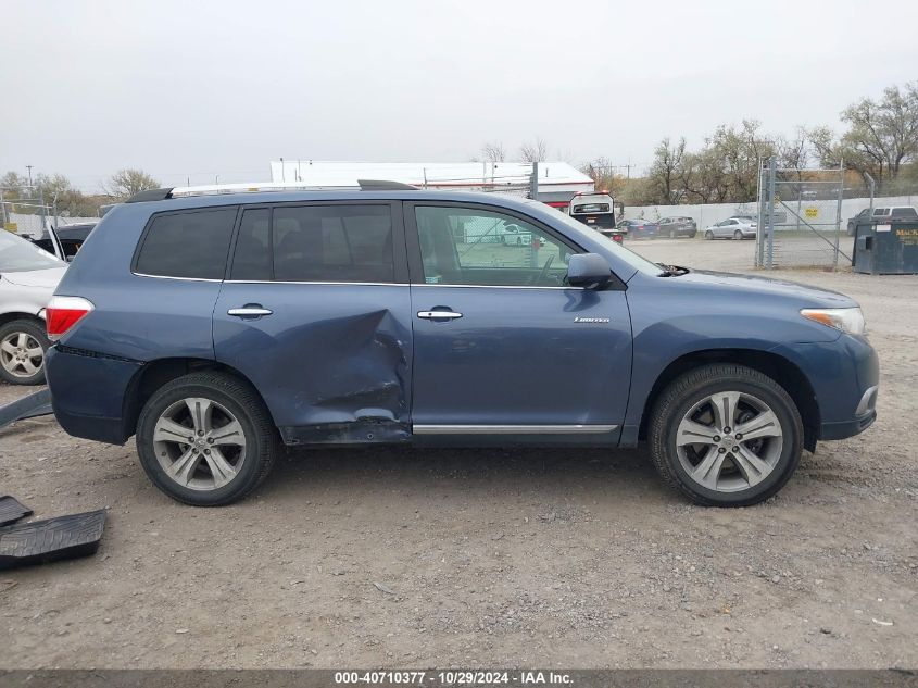 2011 Toyota Highlander Limited V6 VIN: 5TDDK3EH5BS092511 Lot: 40710377