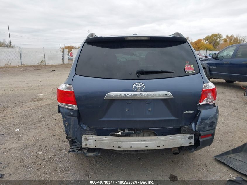 2011 Toyota Highlander Limited V6 VIN: 5TDDK3EH5BS092511 Lot: 40710377