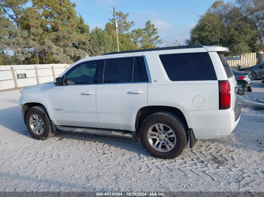 2015 Chevrolet Tahoe Lt VIN: 1GNSKBKC7FR558235 Lot: 40710384