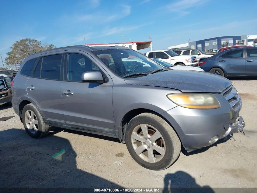 2008 Hyundai Santa Fe Limited/Se VIN: 5NMSH13E58H141124 Lot: 40710396