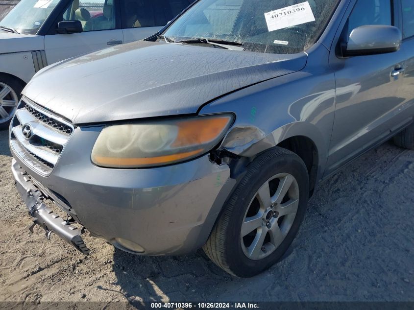 2008 Hyundai Santa Fe Limited/Se VIN: 5NMSH13E58H141124 Lot: 40710396