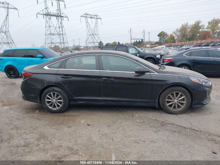 2019 Hyundai Sonata Se VIN: 5NPE24AF4KH801191 Lot: 40710406