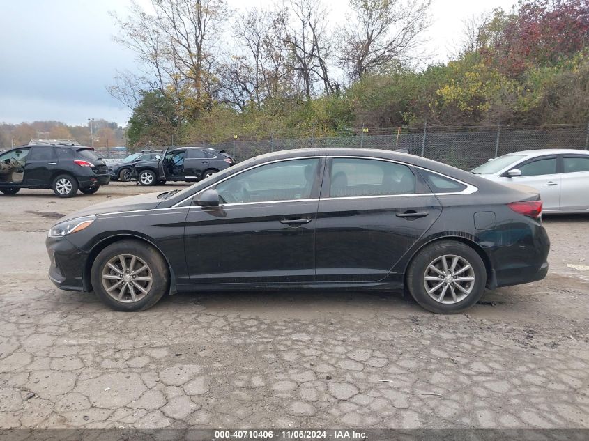 2019 Hyundai Sonata Se VIN: 5NPE24AF4KH801191 Lot: 40710406