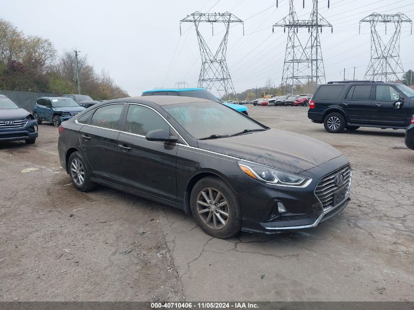 2019 Hyundai Sonata Se VIN: 5NPE24AF4KH801191 Lot: 40710406