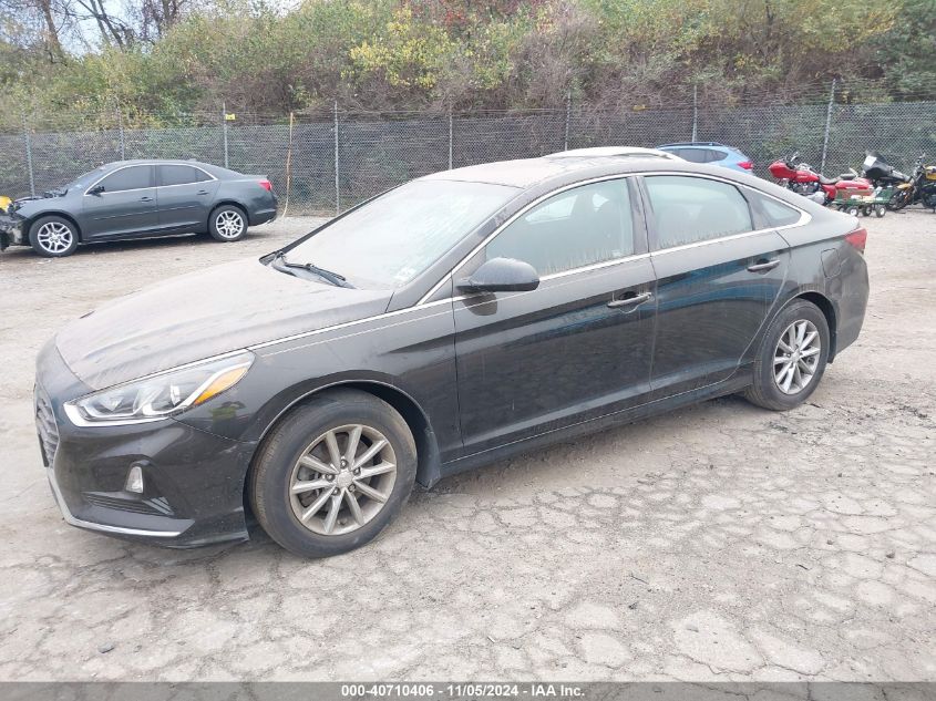 2019 Hyundai Sonata Se VIN: 5NPE24AF4KH801191 Lot: 40710406