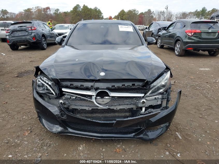 2017 Mercedes-Benz C 300 4Matic/Luxury 4Matic/Sport 4Matic VIN: 55SWF4KB9HU203236 Lot: 40710424