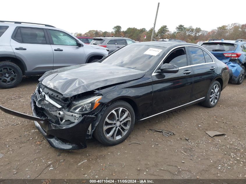 2017 Mercedes-Benz C 300 4Matic/Luxury 4Matic/Sport 4Matic VIN: 55SWF4KB9HU203236 Lot: 40710424