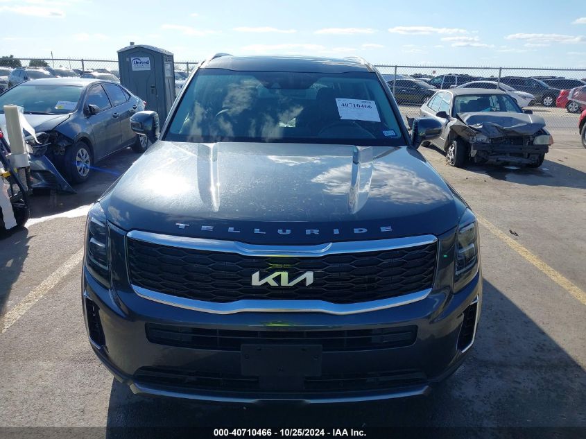 2022 Kia Telluride Ex VIN: 5XYP3DHC3NG317817 Lot: 40710466