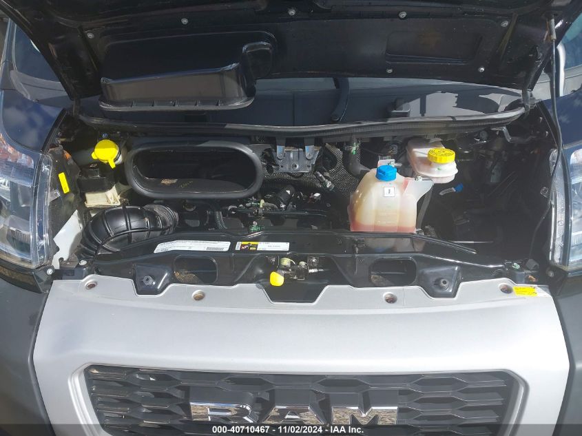 VIN 3C6LRVBG8ME574540 2021 RAM PROMASTER 1500 136 WB
