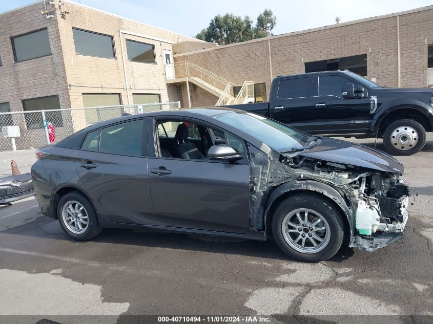 2018 Toyota Prius Two VIN: JTDKBRFU5J3602376 Lot: 40710494