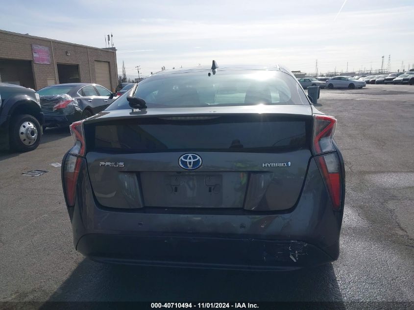 2018 Toyota Prius Two VIN: JTDKBRFU5J3602376 Lot: 40710494