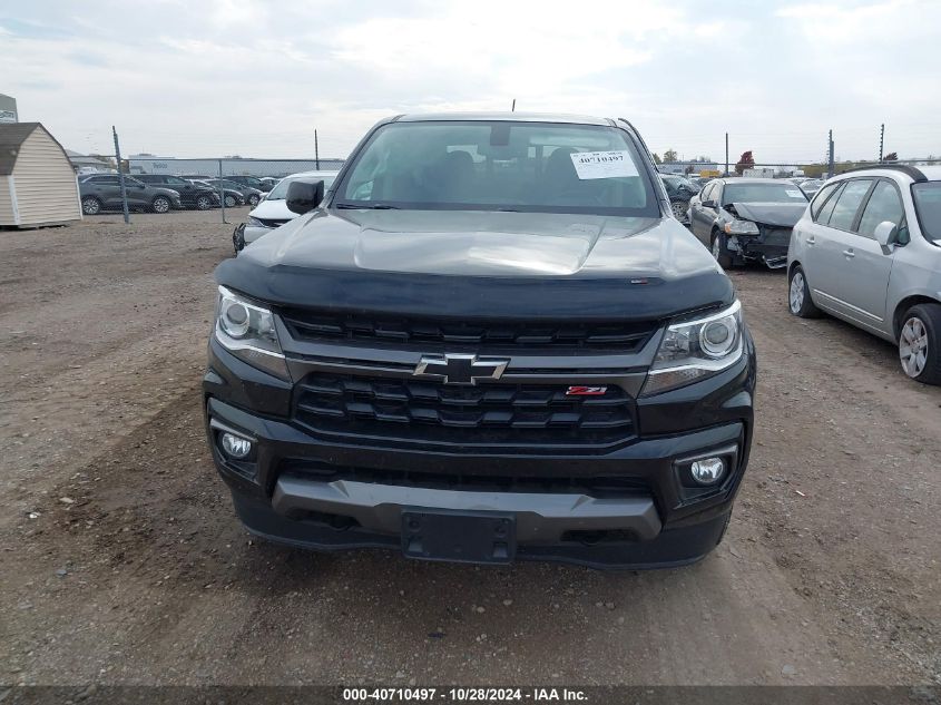 2021 Chevrolet Colorado 4Wd Short Box Z71 VIN: 1GCGTDEN9M1122180 Lot: 40710497