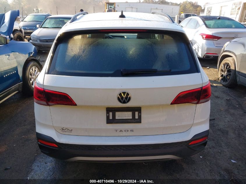 2024 Volkswagen Taos 1.5T S VIN: 3VV5X7B21RM003638 Lot: 40710496