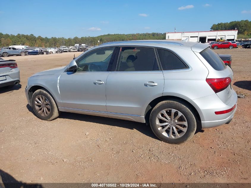 2014 Audi Q5 2.0T Premium VIN: WA1CFAFP8EA067124 Lot: 40710502