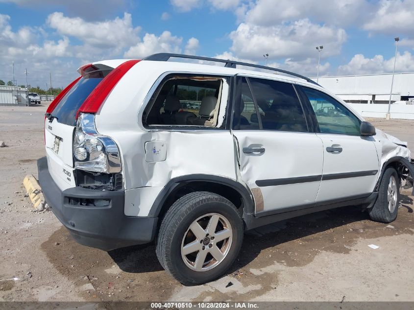 2004 Volvo Xc90 2.5T Awd VIN: YV1CZ59H441084214 Lot: 40710510