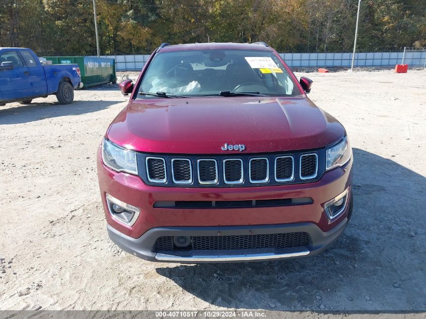 2021 Jeep Compass Limited 4X4 VIN: 3C4NJDCB9MT561510 Lot: 40710517