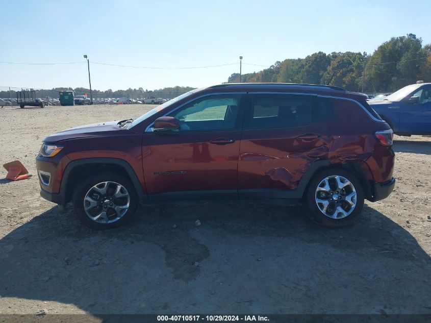 2021 Jeep Compass Limited 4X4 VIN: 3C4NJDCB9MT561510 Lot: 40710517