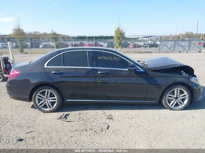 2017 Mercedes-Benz C 300 Luxury/Sport VIN: 55SWF4JB4HU212248 Lot: 40710570