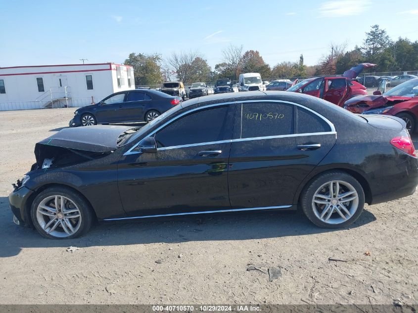 2017 Mercedes-Benz C 300 Luxury/Sport VIN: 55SWF4JB4HU212248 Lot: 40710570