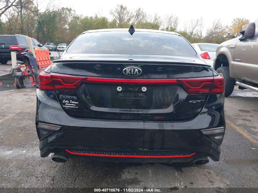 2020 Kia Forte Gt VIN: 3KPF44AC3LE240038 Lot: 40710576