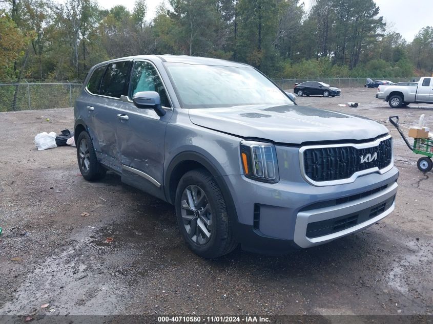 VIN 5XYP24GC2RG493851 2024 KIA Telluride, LX no.1