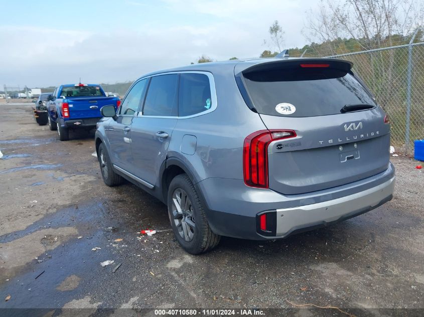 VIN 5XYP24GC2RG493851 2024 KIA Telluride, LX no.3