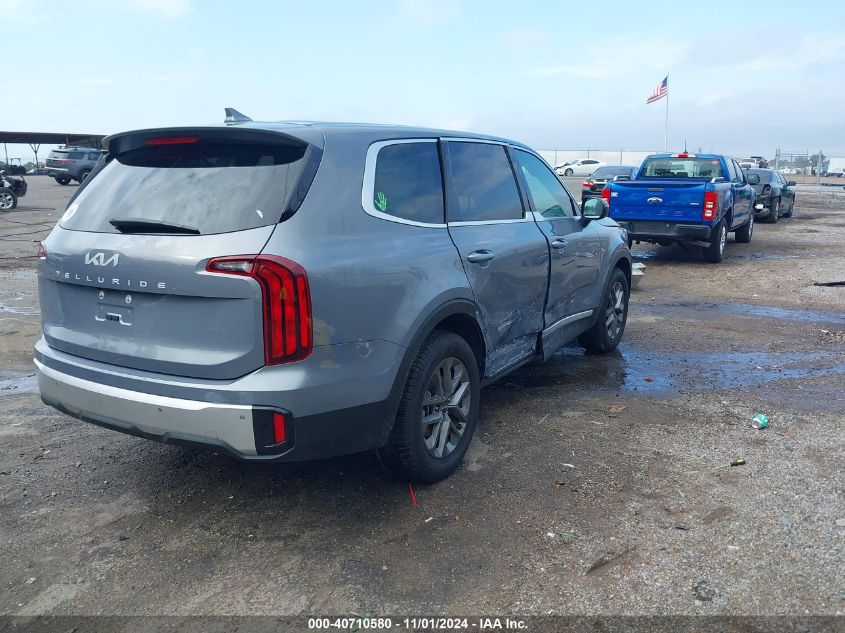 VIN 5XYP24GC2RG493851 2024 KIA Telluride, LX no.4