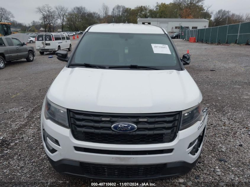 2018 Ford Police Interceptor Utility VIN: 1FM5K8AR8JGB59140 Lot: 40710602