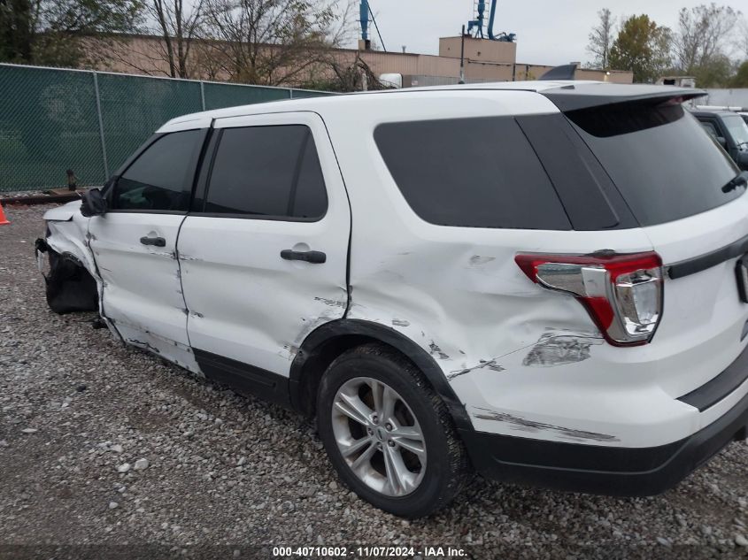 2018 Ford Police Interceptor Utility VIN: 1FM5K8AR8JGB59140 Lot: 40710602