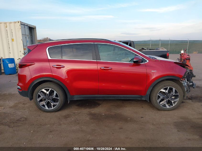 2022 Kia Sportage Ex VIN: KNDPNCAC0N7004574 Lot: 40710606