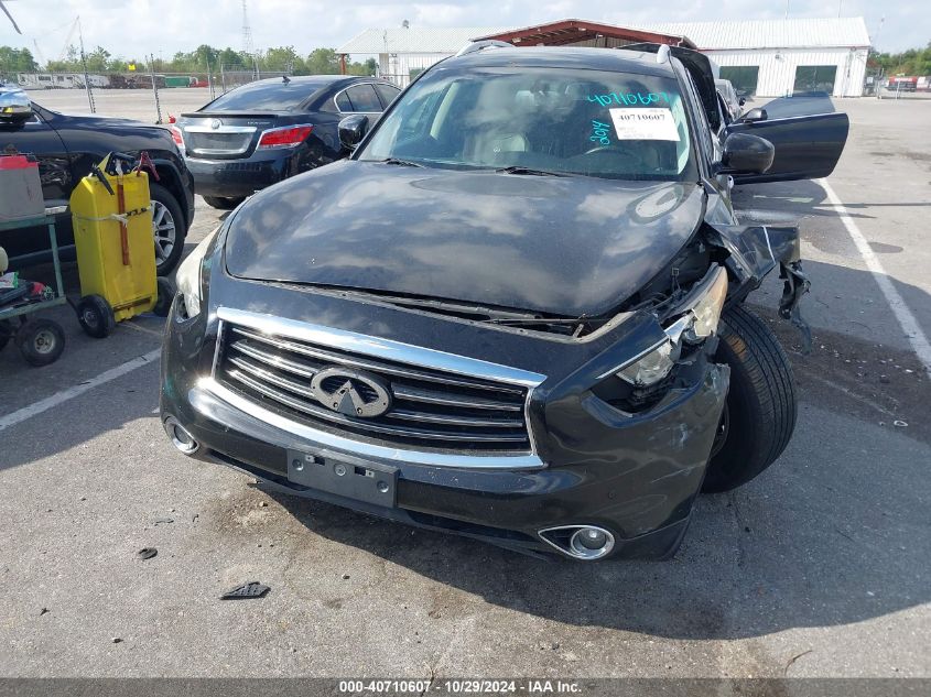 2014 Infiniti Qx70 VIN: JN8CS1MW5EM412320 Lot: 40710607