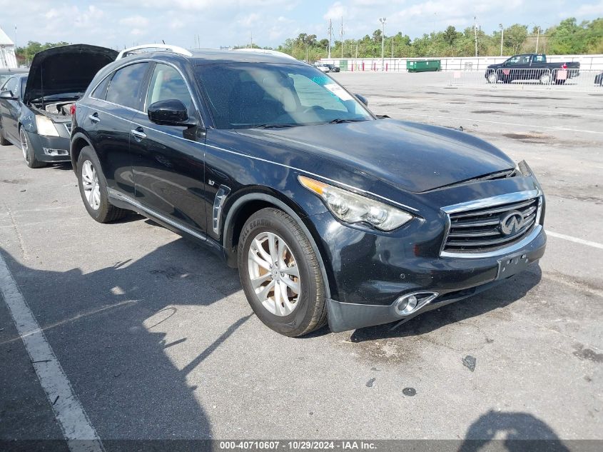 2014 Infiniti Qx70 VIN: JN8CS1MW5EM412320 Lot: 40710607